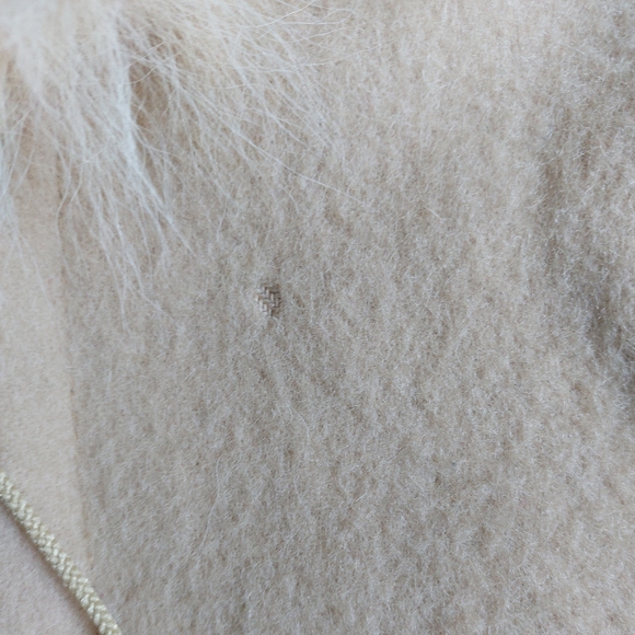 Vintage James Bay wool snow shoe coat with fur trimmed hood. Medium M - Picture 4 of 14